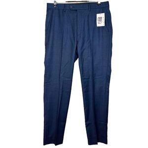 Lauren Ralph Lauren Men's Suit Trouser, Navy Plaid, Size 34x32, NWT $190